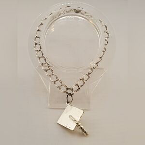 Sterling Silver Graduation Bracelet